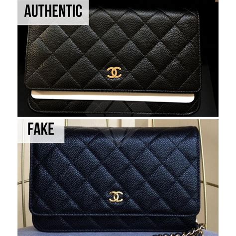 23.5cm caviar chanel replica|How To Spot A Fake Chanel Wallet.